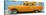 Cuba Fuerte Collection Panoramic - Classic American Orange Car in Havana-Philippe Hugonnard-Stretched Canvas