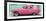 Cuba Fuerte Collection Panoramic - Classic American Pink Car in Havana-Philippe Hugonnard-Framed Photographic Print