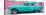 Cuba Fuerte Collection Panoramic - Classic American Turquoise Car in Havana-Philippe Hugonnard-Stretched Canvas