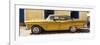 Cuba Fuerte Collection Panoramic - Classic Golden Car II-Philippe Hugonnard-Framed Photographic Print