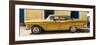 Cuba Fuerte Collection Panoramic - Classic Golden Car II-Philippe Hugonnard-Framed Photographic Print