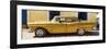 Cuba Fuerte Collection Panoramic - Classic Golden Car II-Philippe Hugonnard-Framed Photographic Print