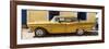 Cuba Fuerte Collection Panoramic - Classic Golden Car II-Philippe Hugonnard-Framed Photographic Print