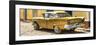 Cuba Fuerte Collection Panoramic - Classic Golden Car-Philippe Hugonnard-Framed Photographic Print