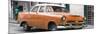 Cuba Fuerte Collection Panoramic - Classic Orange Car-Philippe Hugonnard-Mounted Photographic Print