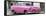 Cuba Fuerte Collection Panoramic - Classic Pink Car-Philippe Hugonnard-Framed Stretched Canvas