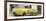 Cuba Fuerte Collection Panoramic - Classic Yellow Car-Philippe Hugonnard-Framed Photographic Print