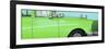 Cuba Fuerte Collection Panoramic - Close-up of Retro Green Car-Philippe Hugonnard-Framed Photographic Print