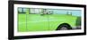 Cuba Fuerte Collection Panoramic - Close-up of Retro Green Car-Philippe Hugonnard-Framed Photographic Print