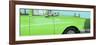 Cuba Fuerte Collection Panoramic - Close-up of Retro Green Car-Philippe Hugonnard-Framed Photographic Print