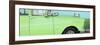 Cuba Fuerte Collection Panoramic - Close-up of Retro Lime Green Car-Philippe Hugonnard-Framed Photographic Print