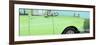 Cuba Fuerte Collection Panoramic - Close-up of Retro Lime Green Car-Philippe Hugonnard-Framed Photographic Print