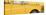 Cuba Fuerte Collection Panoramic - Close-up of Retro Yellow Car-Philippe Hugonnard-Stretched Canvas