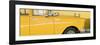 Cuba Fuerte Collection Panoramic - Close-up of Retro Yellow Car-Philippe Hugonnard-Framed Photographic Print