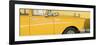 Cuba Fuerte Collection Panoramic - Close-up of Retro Yellow Car-Philippe Hugonnard-Framed Photographic Print
