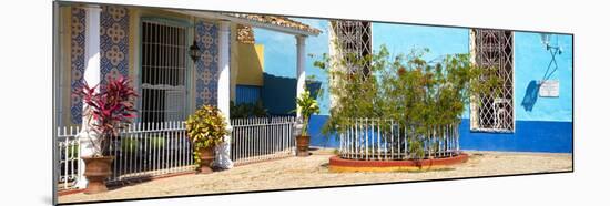 Cuba Fuerte Collection Panoramic - Colorful Architecture Trinidad II-Philippe Hugonnard-Mounted Photographic Print