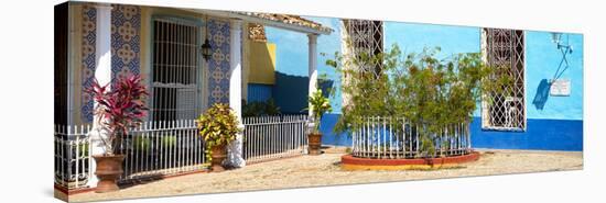 Cuba Fuerte Collection Panoramic - Colorful Architecture Trinidad II-Philippe Hugonnard-Stretched Canvas