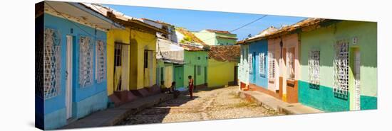 Cuba Fuerte Collection Panoramic - Colorful Architecture Trinidad IV-Philippe Hugonnard-Stretched Canvas