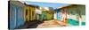 Cuba Fuerte Collection Panoramic - Colorful Architecture Trinidad IV-Philippe Hugonnard-Stretched Canvas