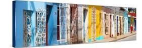 Cuba Fuerte Collection Panoramic - Colorful City-Philippe Hugonnard-Stretched Canvas