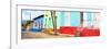 Cuba Fuerte Collection Panoramic - Colorful Cuban Houses-Philippe Hugonnard-Framed Photographic Print