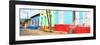 Cuba Fuerte Collection Panoramic - Colorful Cuban Houses-Philippe Hugonnard-Framed Photographic Print