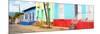 Cuba Fuerte Collection Panoramic - Colorful Cuban Houses-Philippe Hugonnard-Mounted Photographic Print