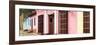 Cuba Fuerte Collection Panoramic - Colorful Facades Trinidad-Philippe Hugonnard-Framed Photographic Print