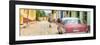 Cuba Fuerte Collection Panoramic - Colorful Street Scene in Trinidad-Philippe Hugonnard-Framed Photographic Print