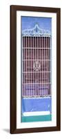 Cuba Fuerte Collection Panoramic - Cuban Blue Window-Philippe Hugonnard-Framed Photographic Print