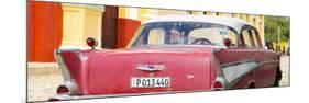 Cuba Fuerte Collection Panoramic - Cuban Classic Car-Philippe Hugonnard-Mounted Photographic Print
