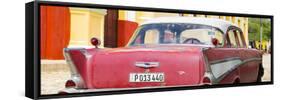 Cuba Fuerte Collection Panoramic - Cuban Classic Car-Philippe Hugonnard-Framed Stretched Canvas