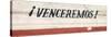 Cuba Fuerte Collection Panoramic - Cuban Facade "Venceremos!"-Philippe Hugonnard-Stretched Canvas