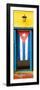 Cuba Fuerte Collection Panoramic - Cuban Flag-Philippe Hugonnard-Framed Photographic Print