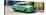 Cuba Fuerte Collection Panoramic - Cuban Green Taxi-Philippe Hugonnard-Stretched Canvas