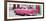 Cuba Fuerte Collection Panoramic - Cuban Pink Classic Car in Havana-Philippe Hugonnard-Framed Photographic Print