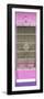 Cuba Fuerte Collection Panoramic - Cuban Pink Window-Philippe Hugonnard-Framed Photographic Print