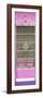 Cuba Fuerte Collection Panoramic - Cuban Pink Window-Philippe Hugonnard-Framed Photographic Print