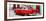 Cuba Fuerte Collection Panoramic - Cuban Red Classic Car in Havana-Philippe Hugonnard-Framed Photographic Print