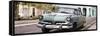 Cuba Fuerte Collection Panoramic - Cuban Retro Car-Philippe Hugonnard-Framed Stretched Canvas