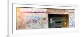 Cuba Fuerte Collection Panoramic - Cuban Street Advertising-Philippe Hugonnard-Framed Photographic Print