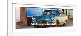 Cuba Fuerte Collection Panoramic - Cuban Street Scene-Philippe Hugonnard-Framed Photographic Print