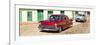 Cuba Fuerte Collection Panoramic - Cuban Taxis-Philippe Hugonnard-Framed Photographic Print
