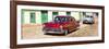 Cuba Fuerte Collection Panoramic - Cuban Taxis-Philippe Hugonnard-Framed Photographic Print