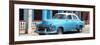 Cuba Fuerte Collection Panoramic - Cuban Turquoise Car-Philippe Hugonnard-Framed Photographic Print