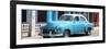 Cuba Fuerte Collection Panoramic - Cuban Turquoise Car-Philippe Hugonnard-Framed Photographic Print