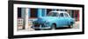 Cuba Fuerte Collection Panoramic - Cuban Turquoise Car-Philippe Hugonnard-Framed Photographic Print