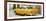 Cuba Fuerte Collection Panoramic - Cuban Yellow Classic Car in Havana-Philippe Hugonnard-Framed Photographic Print