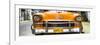 Cuba Fuerte Collection Panoramic - Detail on Orange Classic Chevrolet-Philippe Hugonnard-Framed Photographic Print