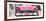 Cuba Fuerte Collection Panoramic - Detail on Pink Classic Chevrolet-Philippe Hugonnard-Framed Photographic Print